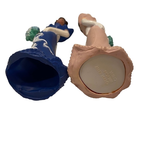 Wilton Bridesmaid in Pink/Blue Dress Cake Topper Figurines Decoration 1991 - Picture 9 of 12